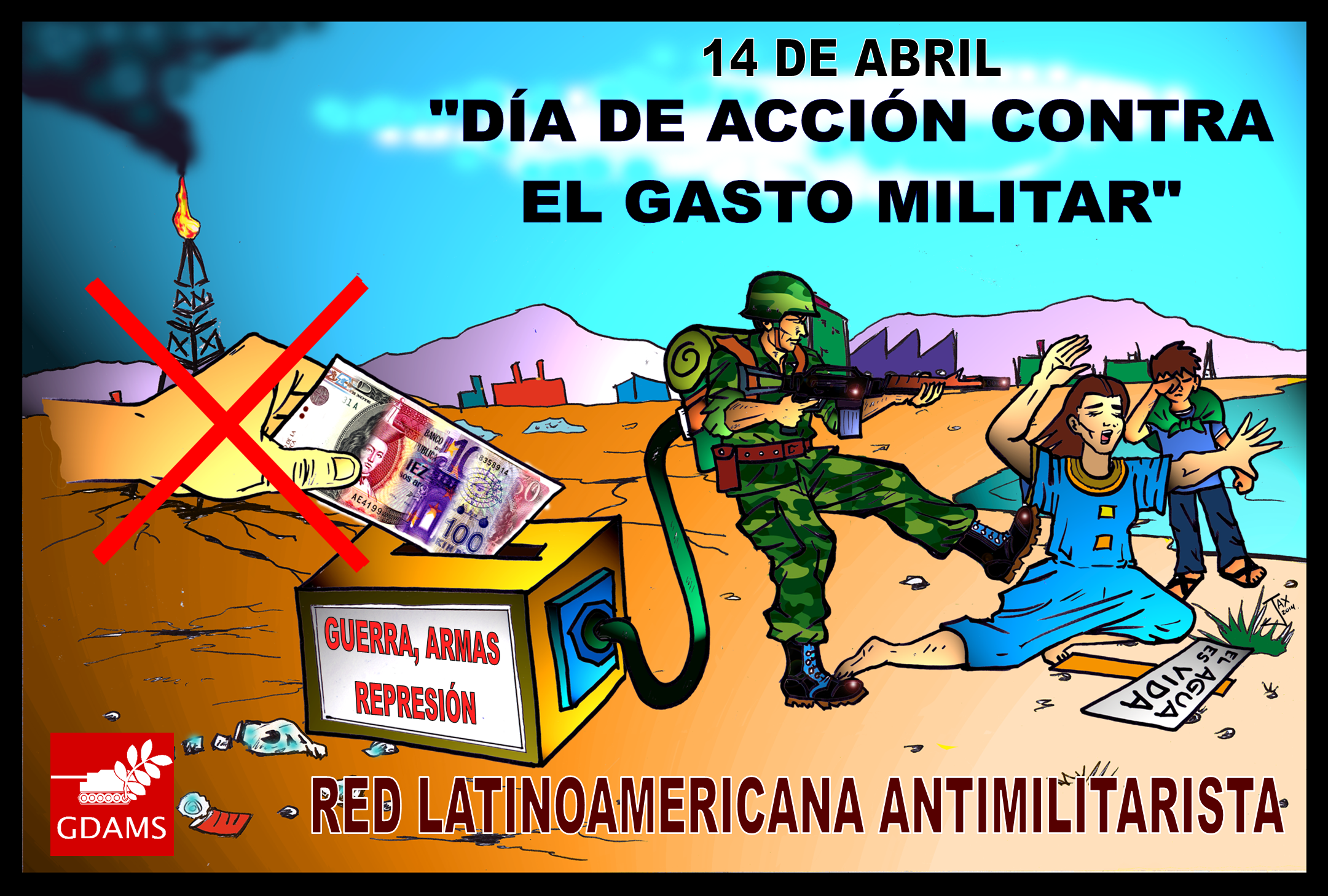 No queremos más armas para Latinoamérica