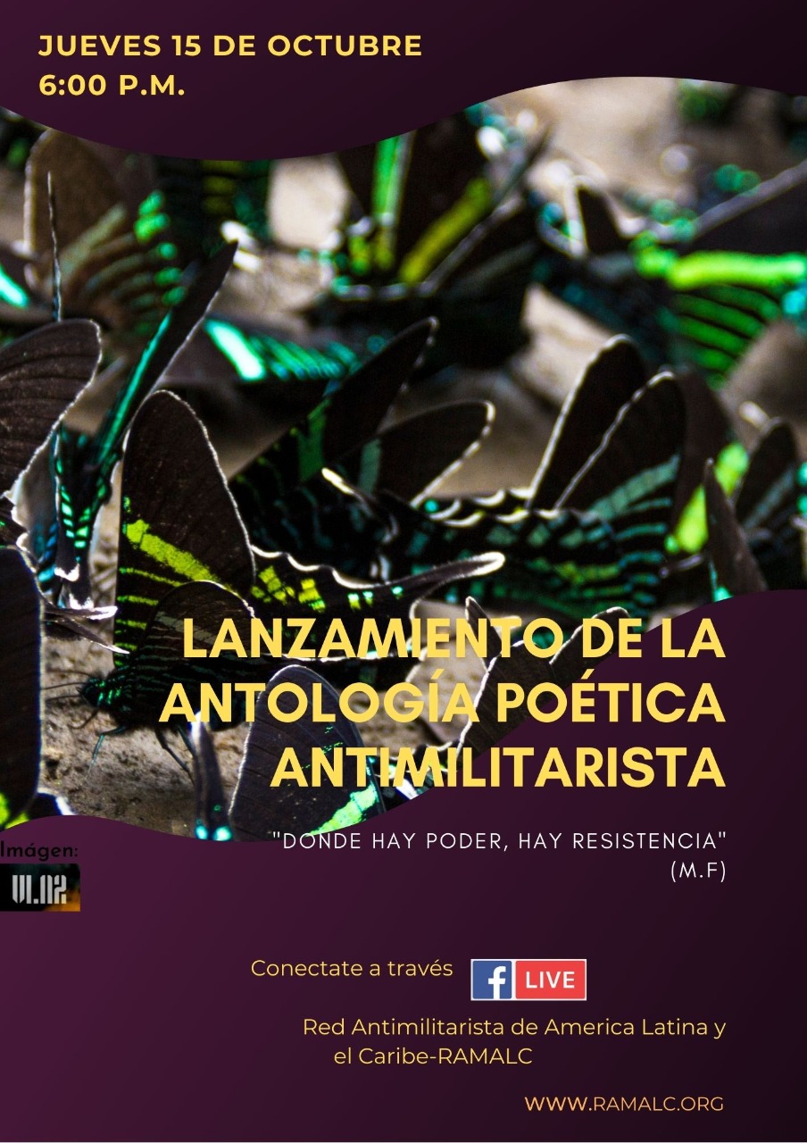 Lanzamiento | La antología poética antimilitarista